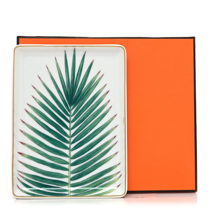 Hermes Porcelain Small Passifolia Tray N°2 9 of 9