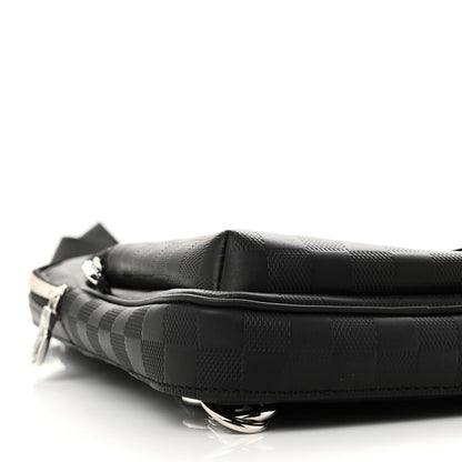 Louis Vuitton Damier Infini Avenue Sling Bag NM Onyx 9 of 10
