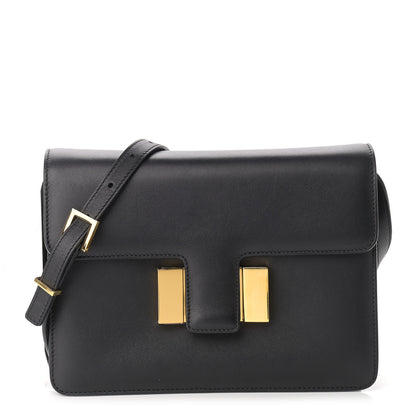 Tom Ford Calfskin Medium Sienna Crossbody Bag Black 1 of 8