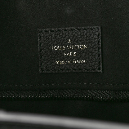 Louis Vuitton Soft Calfskin Lockme Tote MM Black 6 of 9
