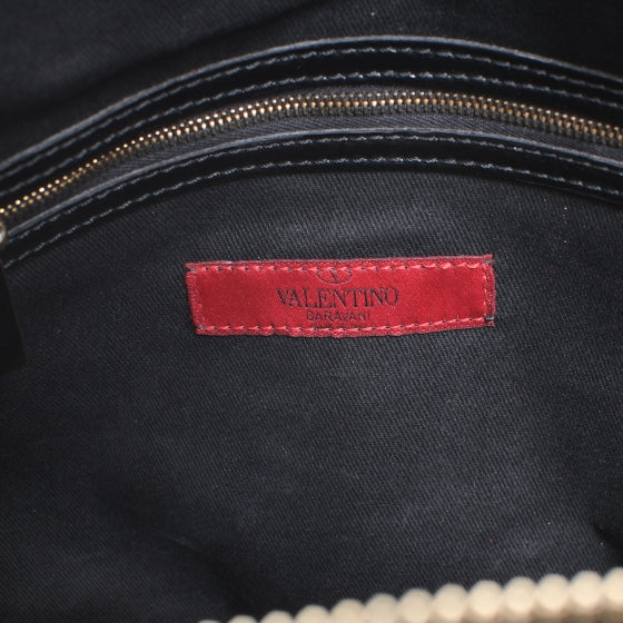 Patent Lacca Bon Bon Dome Bow Tote Black