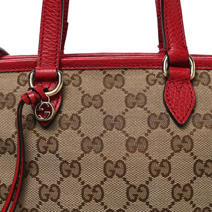 Gucci Monogram Small Bree Tote Red 8 of 10