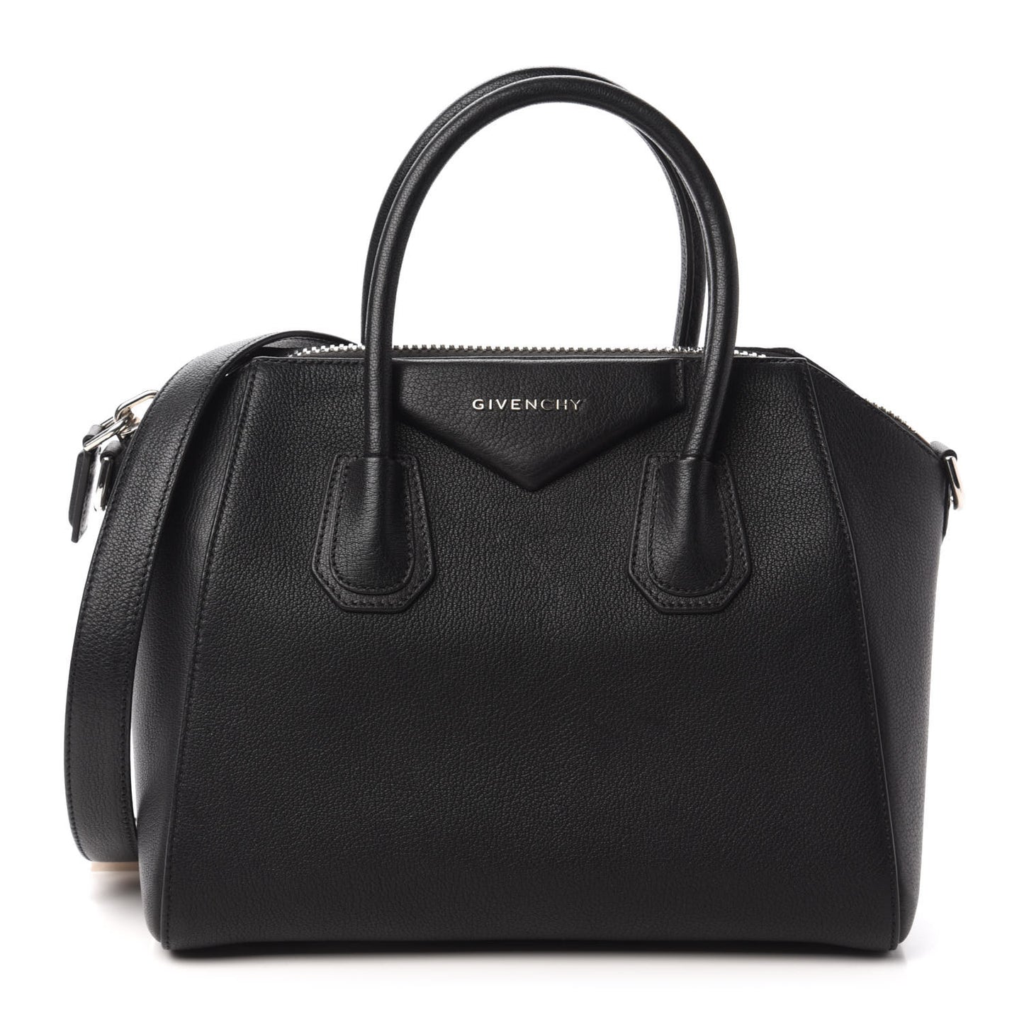 Sugar Goatskin Small Antigona Black