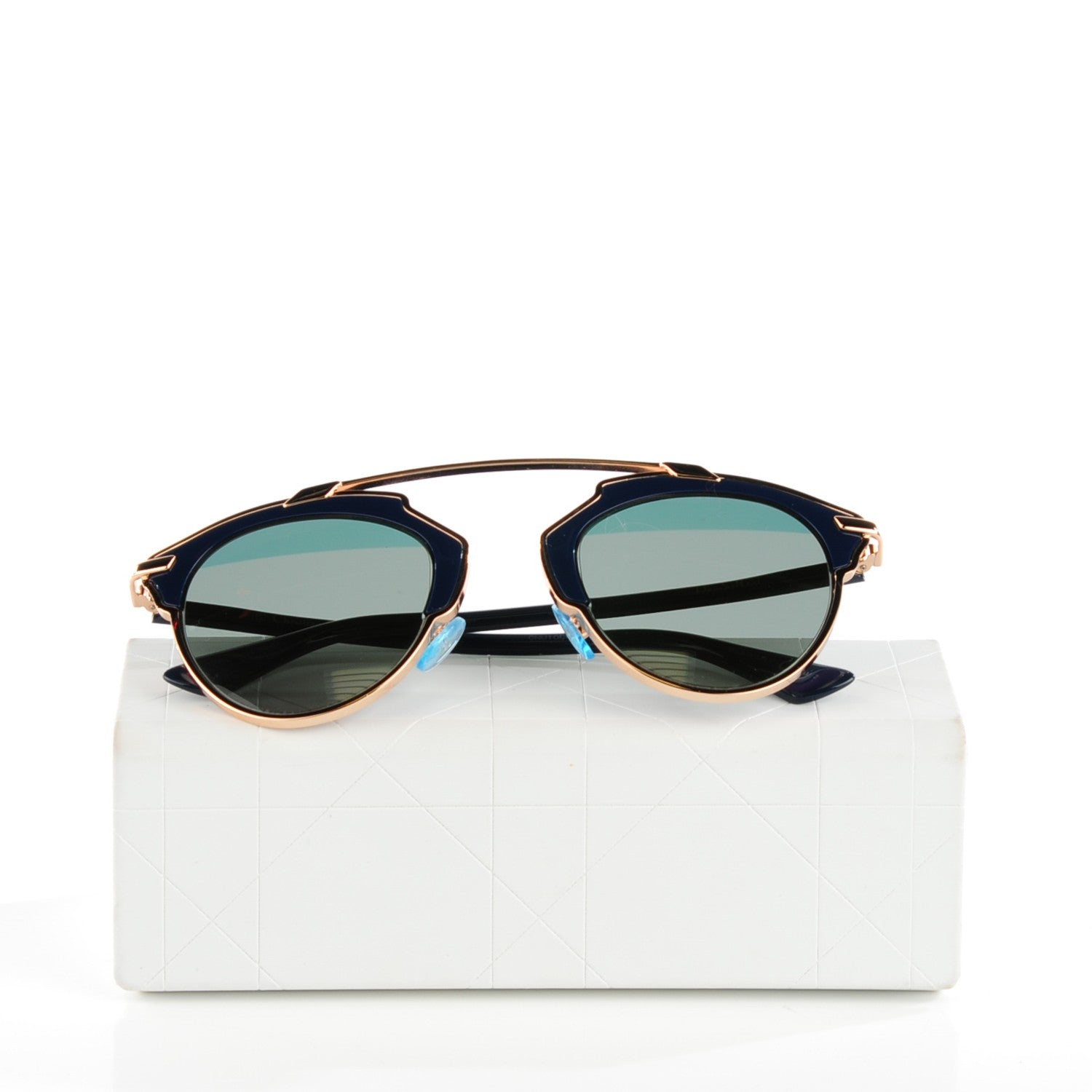 Christian Dior So Real Sunglasses Blue Marine Pink 4 of 8