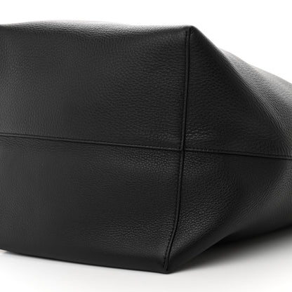 The Row Grained Calfskin Large N/S Park Tote Black 10 of 10