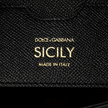 Dolce & Gabbana Dauphine Medium Miss Sicily Satchel Black 6 of 9