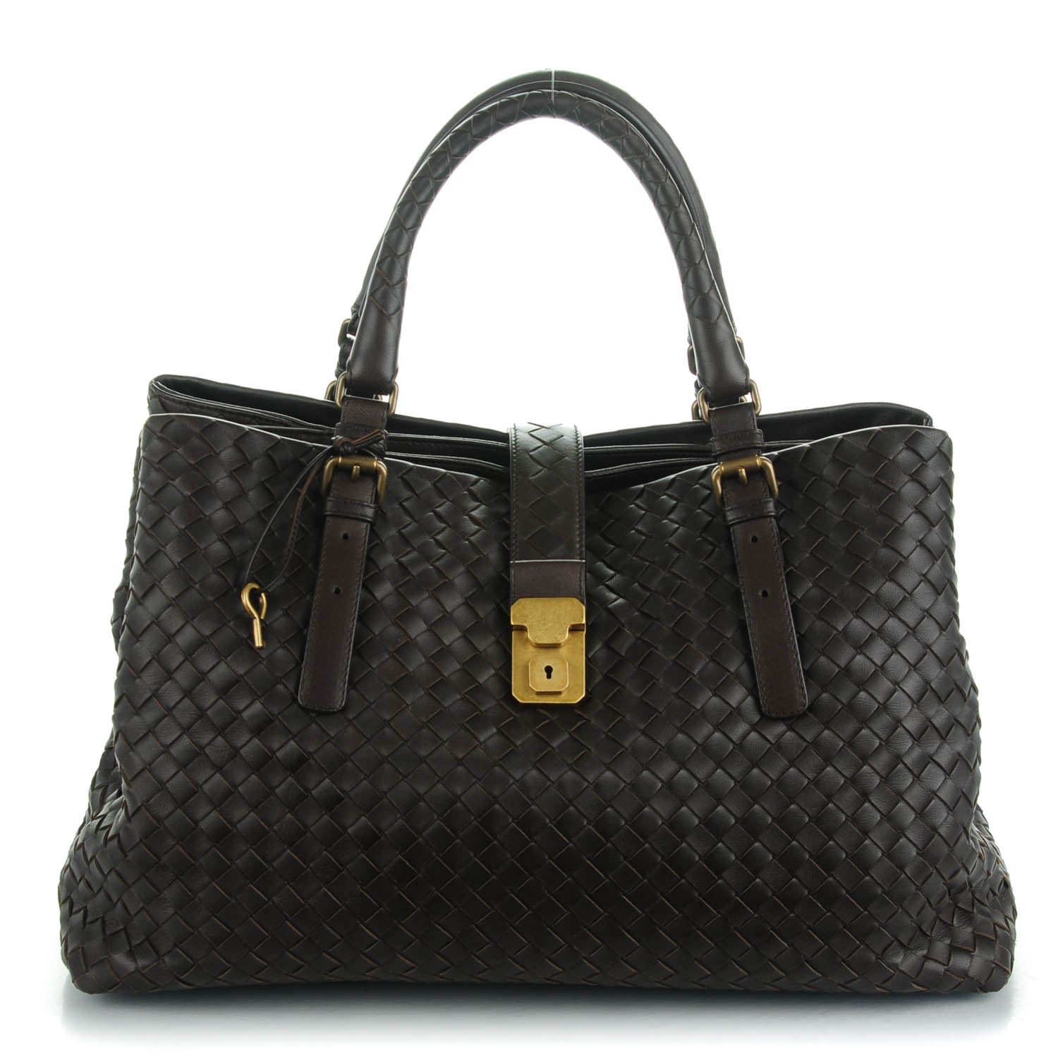 Bottega Veneta Nappa Intrecciato Medium Roma Tote Moro 1 of 8