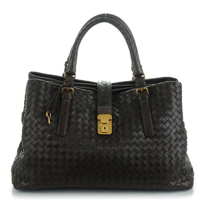 Bottega Veneta Nappa Intrecciato Medium Roma Tote Moro 1 of 8