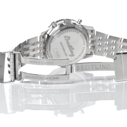Breitling Stainless Steel 38mm Navitimer Montbrillant Chronograph Automatic Watch A41330 6 of 12