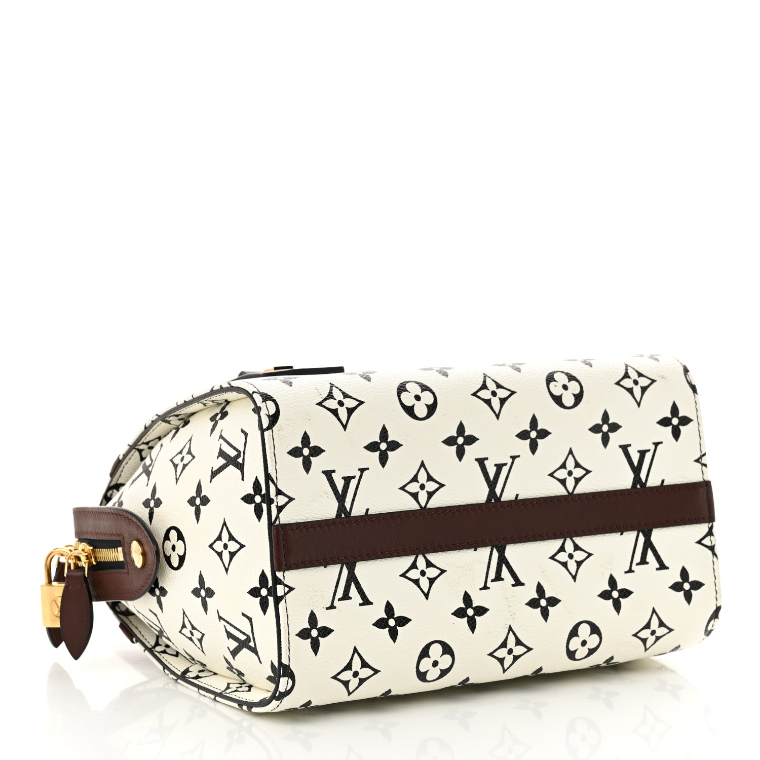 Louis Vuitton Monogram Speedy Amazon PM White Chocolat 4 of 11