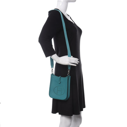 Hermes Epsom Evelyne TPM Bleu Paon 2 of 11