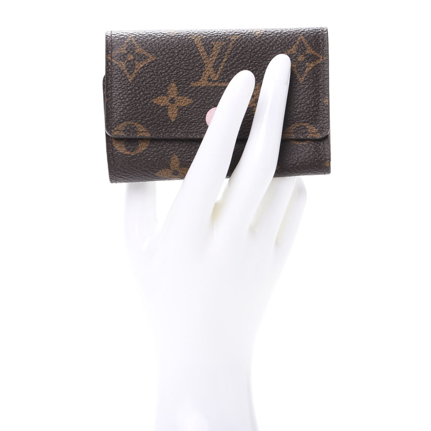 Monogram Multicles 6 Key Holder Rose Ballerine