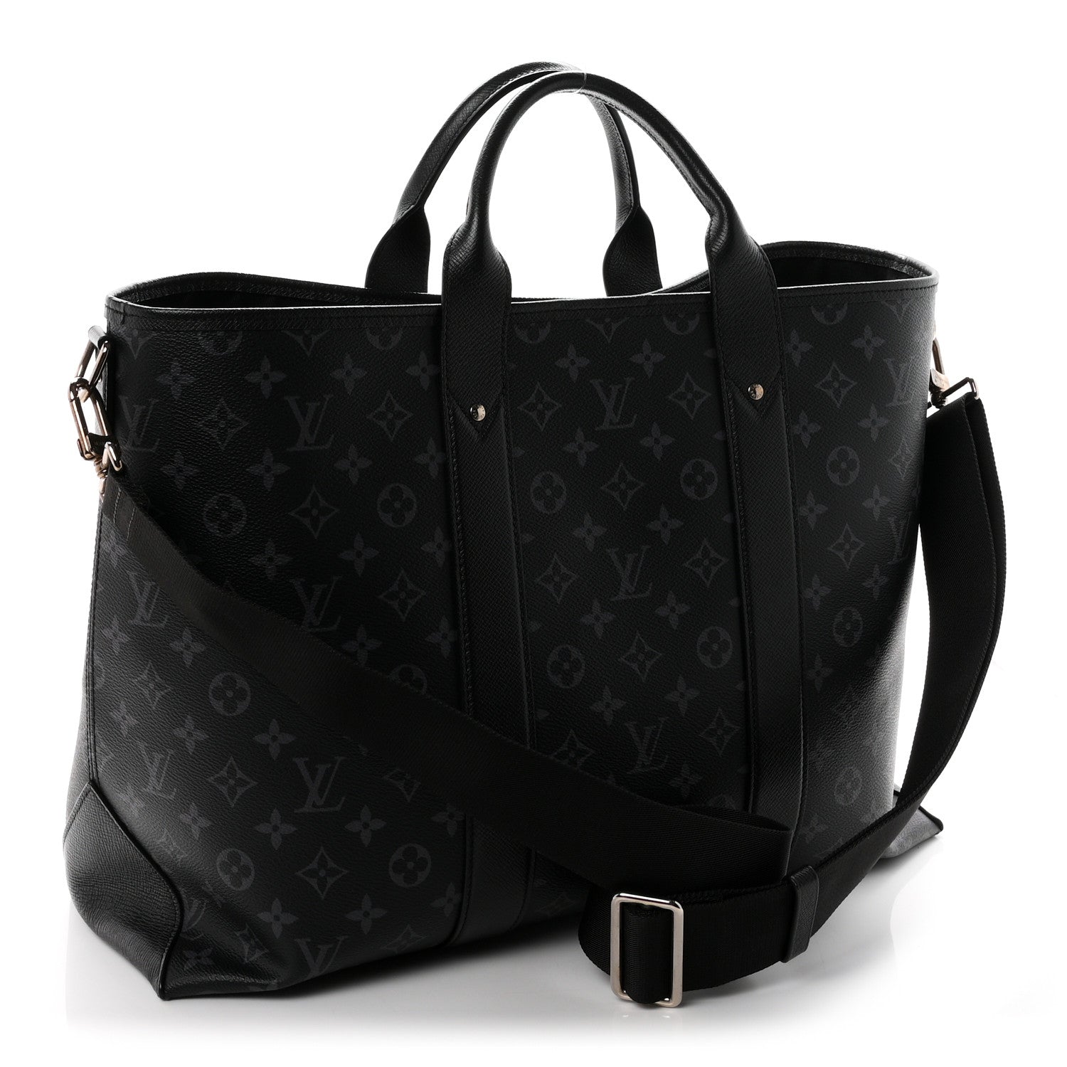 Louis Vuitton Monogram Eclipse Taigaramma Weekend Tote NM 3 of 9