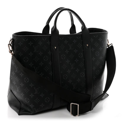Louis Vuitton Monogram Eclipse Taigaramma Weekend Tote NM 3 of 9