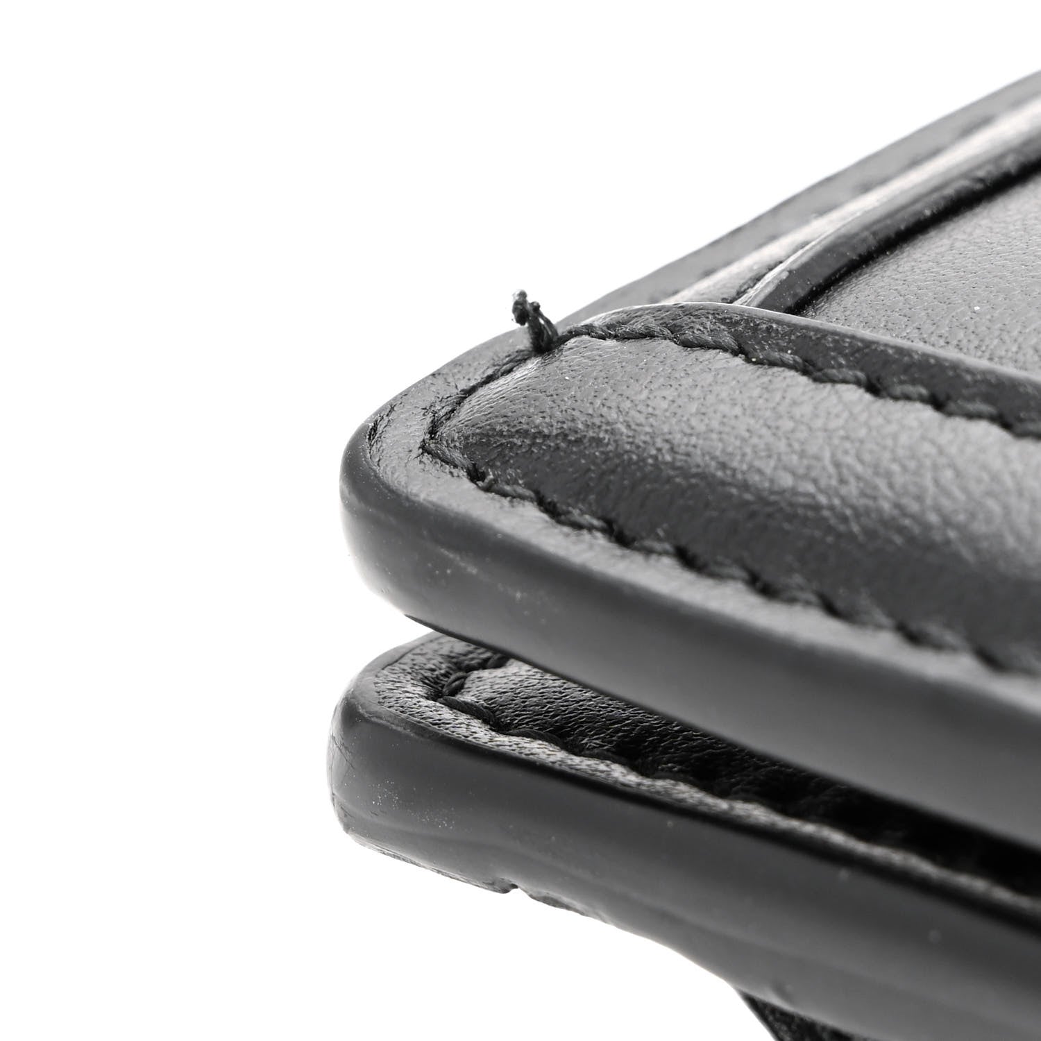 Gucci Calfskin GG Matelasse Chain Wallet Black 10 of 12