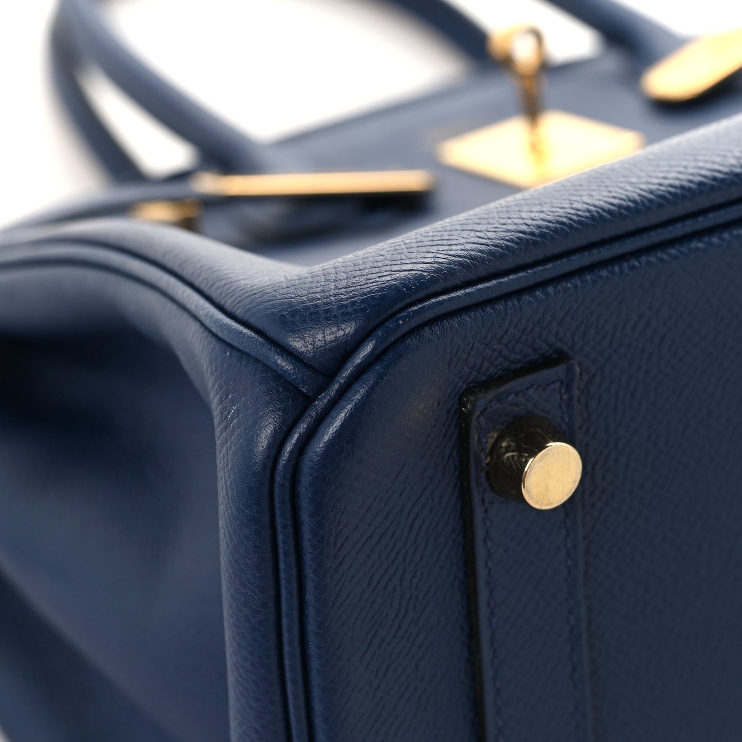 Epsom Birkin 30 Bleu Saphir Bleu Saphir