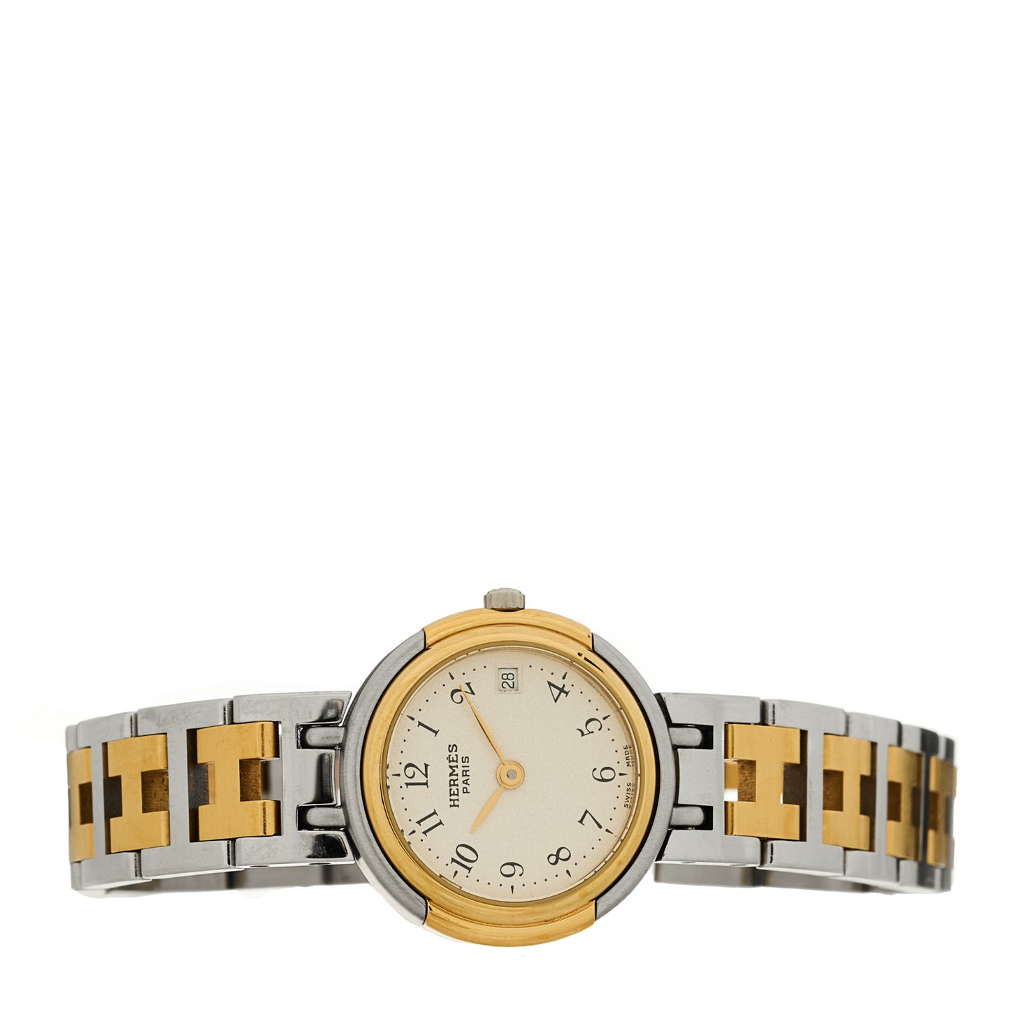 Stainless Steel 24mm Windsor Quartz Watch Gold