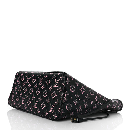 Louis Vuitton Monogram Fall For You Neverfull MM Black 8 of 8