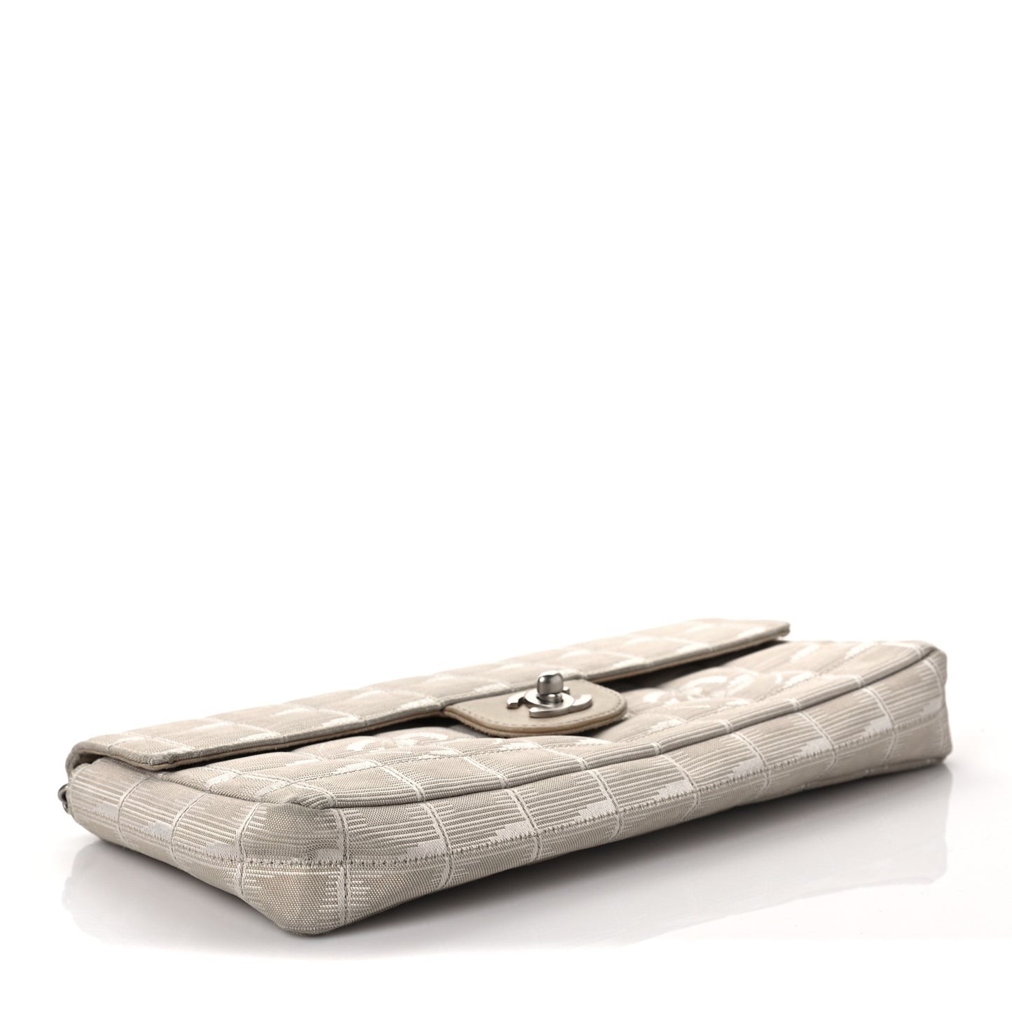 Nylon Travel East West Flap Beige