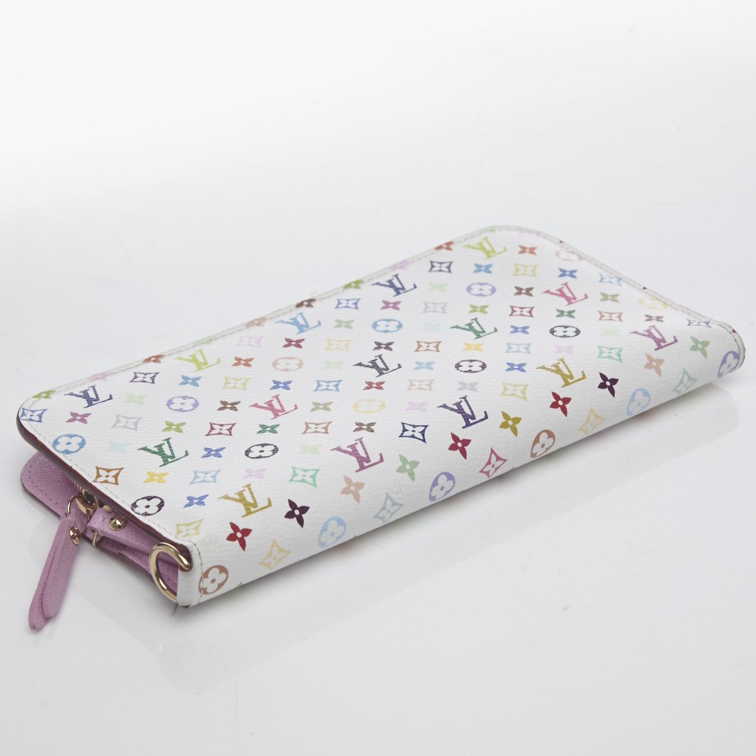 Louis Vuitton Monogram Multicolor Insolite Wallet Litchi 5 of 9