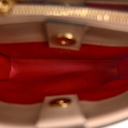 Valentino Garavani Vitello Small Rockstud Alcove Top-Handle Bag Rose Cannelle 6 of 14