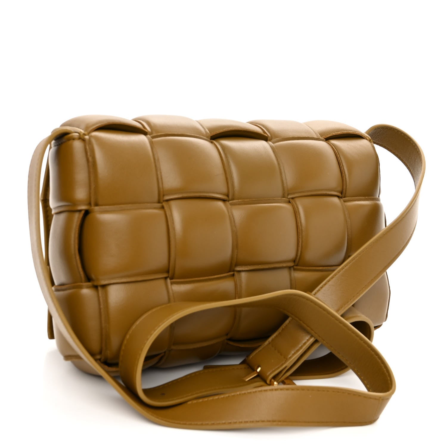 Bottega Veneta Nappa Maxi Intreccio Padded Cassette Crossbody Bag Acorn 3 of 10