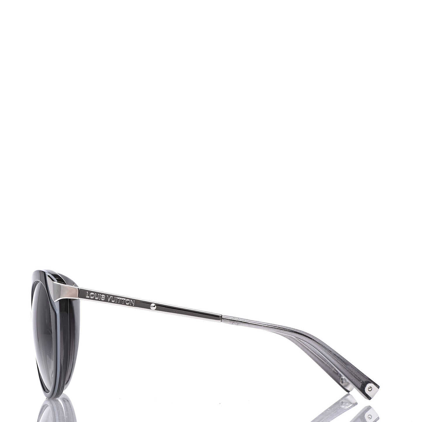 Amber Cat Eye Sunglasses Z0778W Black