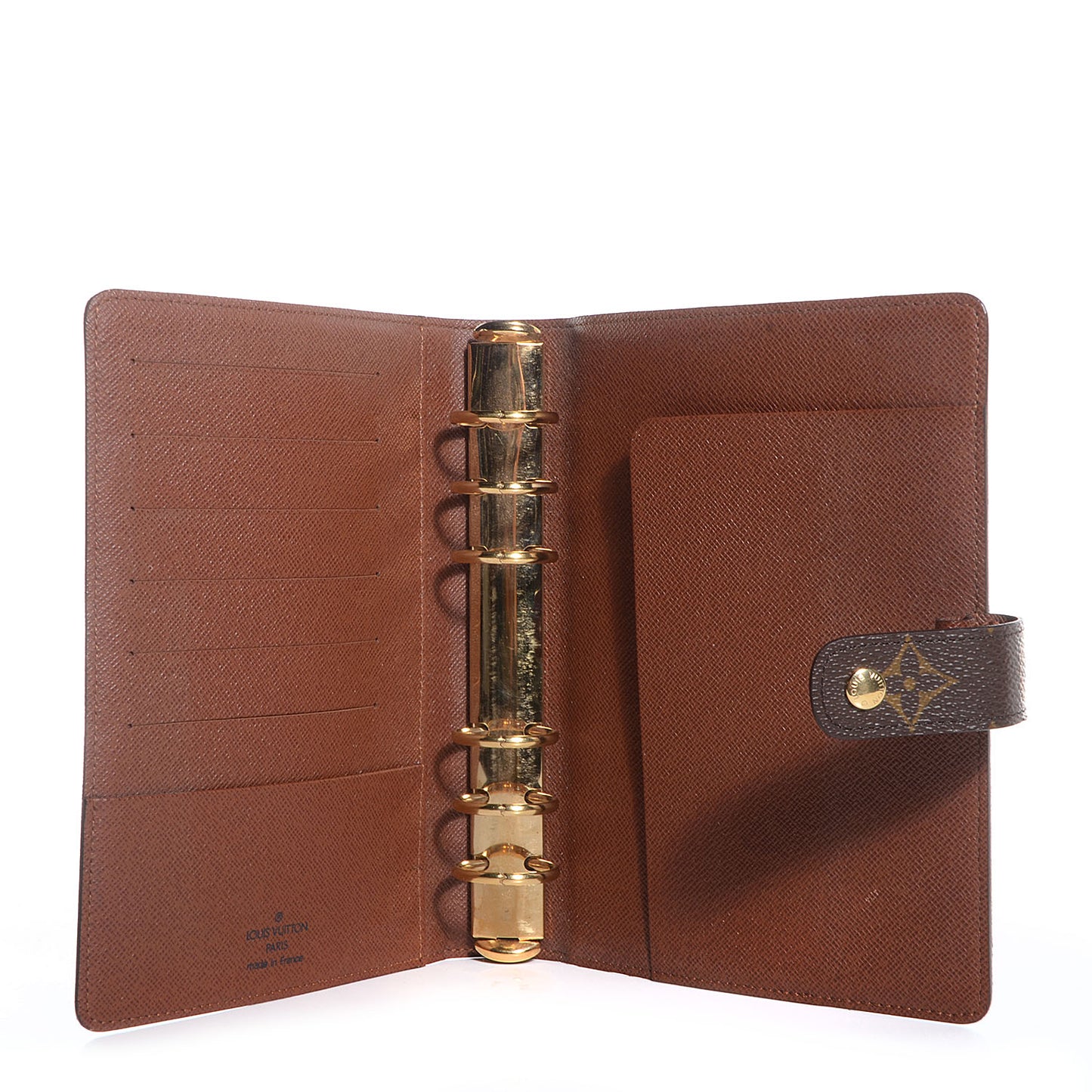 Monogram Medium Ring Agenda Cover