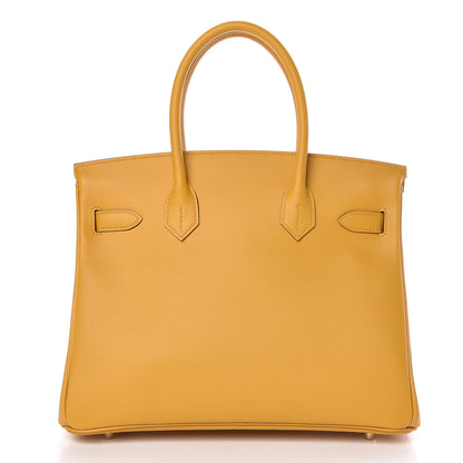 Hermes Epsom Birkin 30 Jaune Ambre 4 of 41