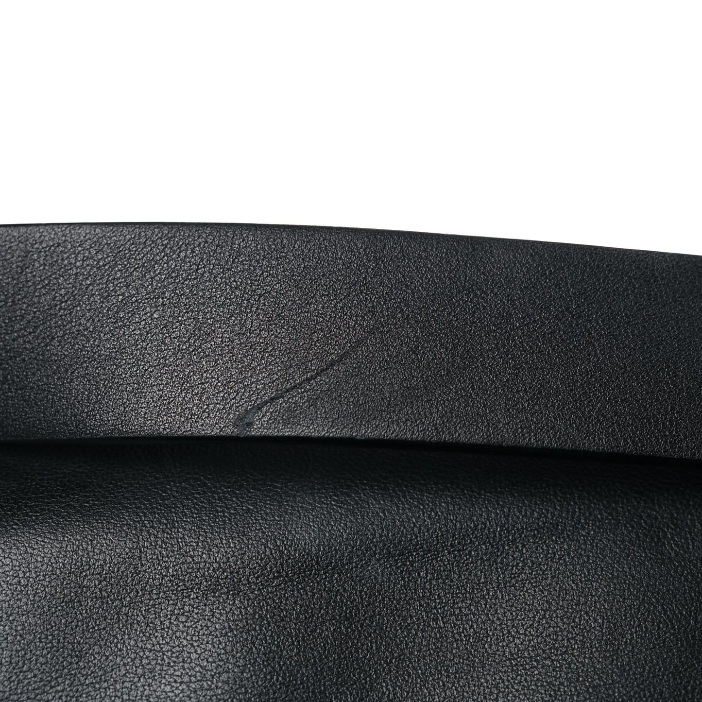Grained Calfskin Rockstud Backpack Black