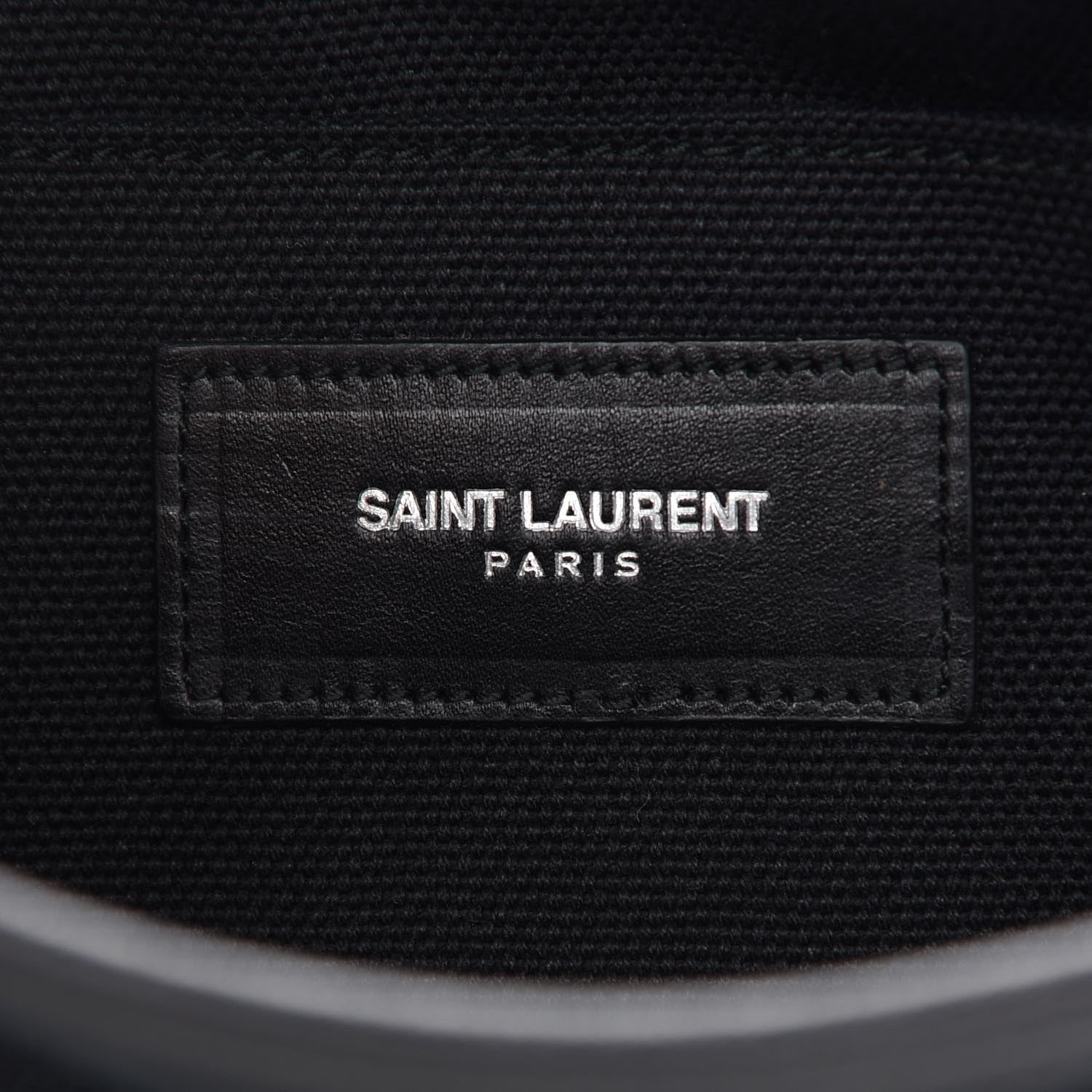 Saint Laurent Canvas Mens Messenger Crossbody Flap Black 6 of 11