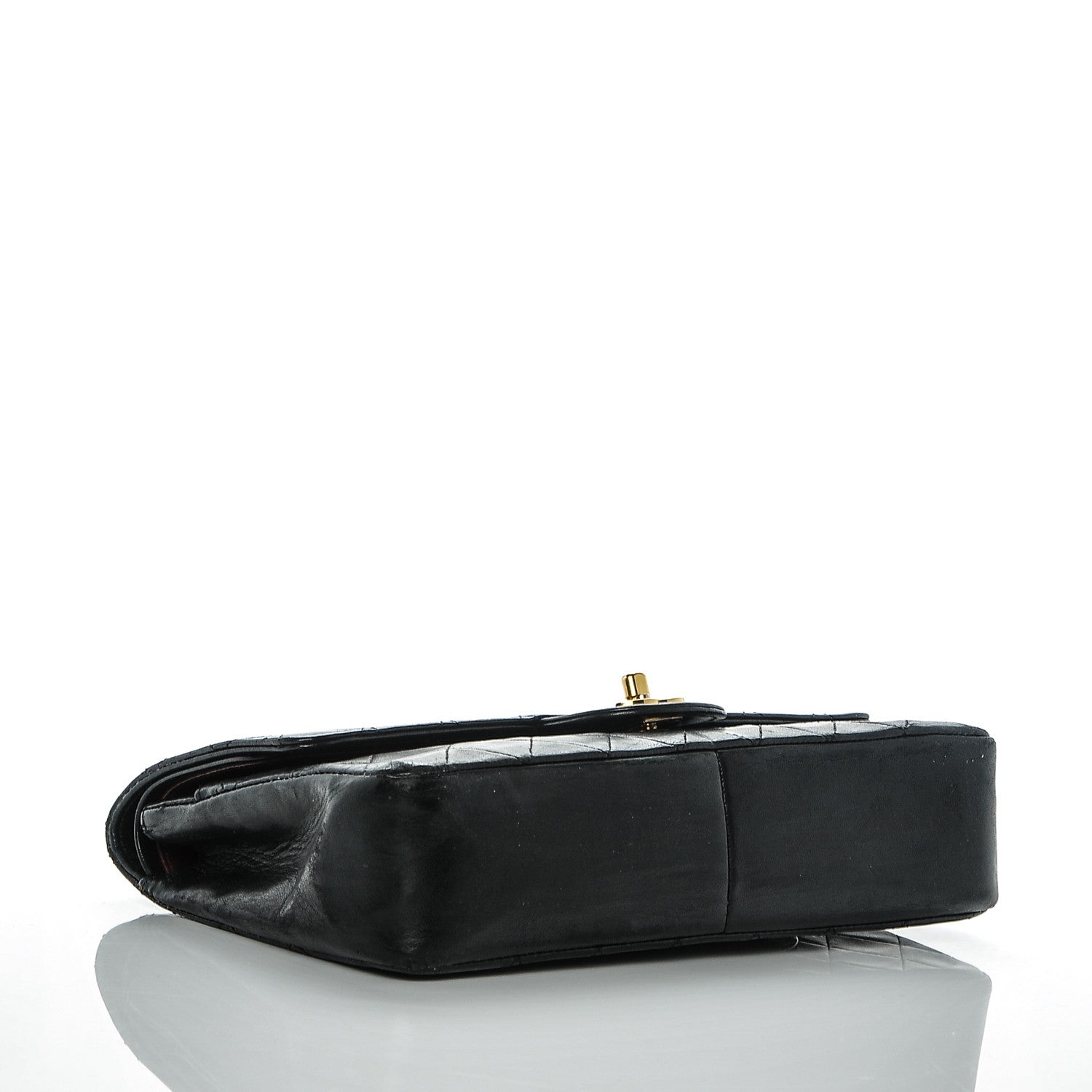 Chanel Lambskin Quilted Medium Double Flap Black 4 of 10