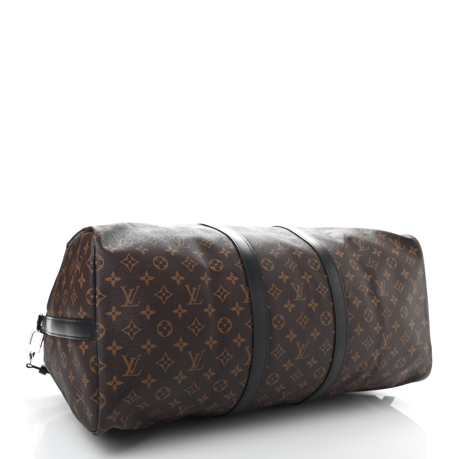 Louis Vuitton Monogram Macassar Keepall Bandouliere 55 4 of 13