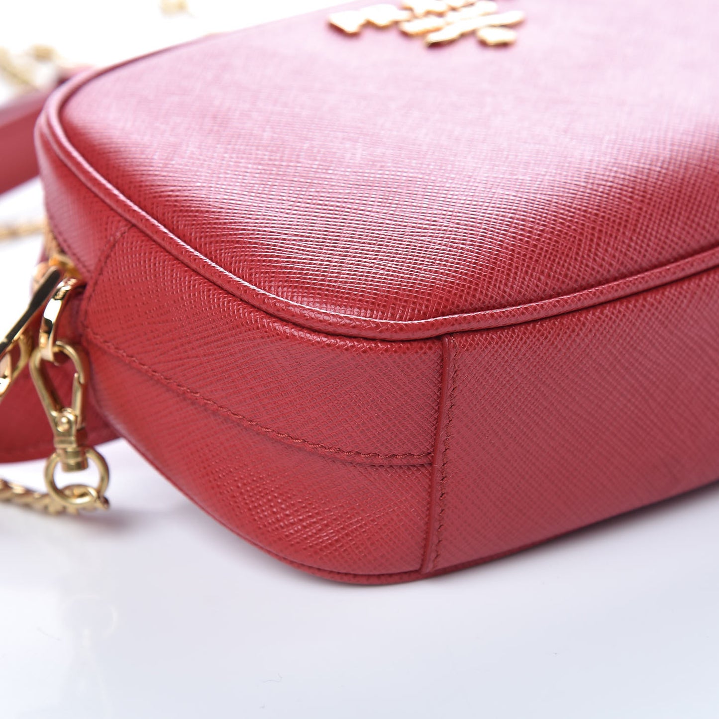 Saffiano Lux Belt Bag Fuoco