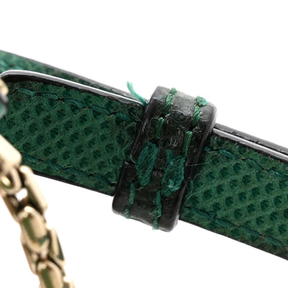 Bulgari Shiny Karung Serpenti Forever Top Handle Green 13 of 14