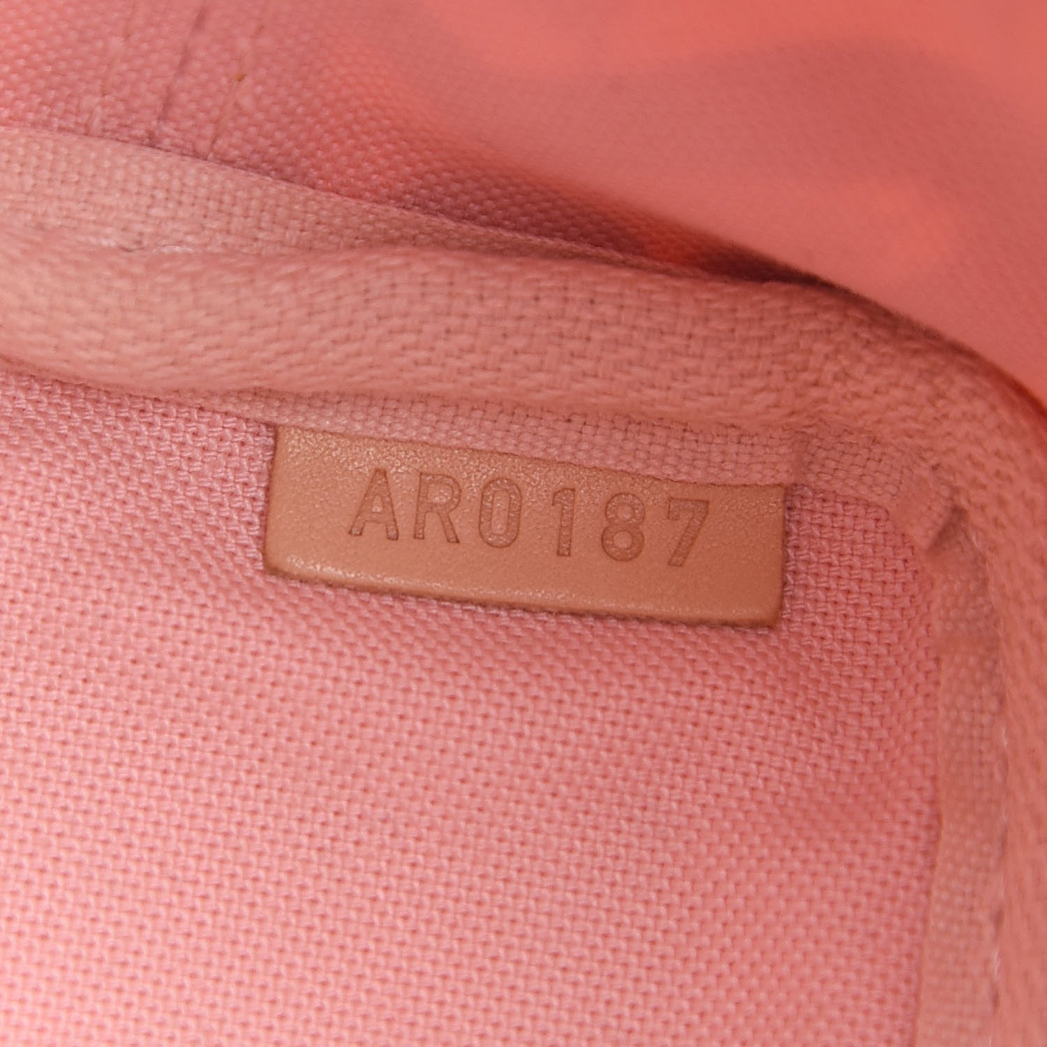 Louis Vuitton Damier Azur Tahitienne Nano Noe Rose Ballerine 7 of 11