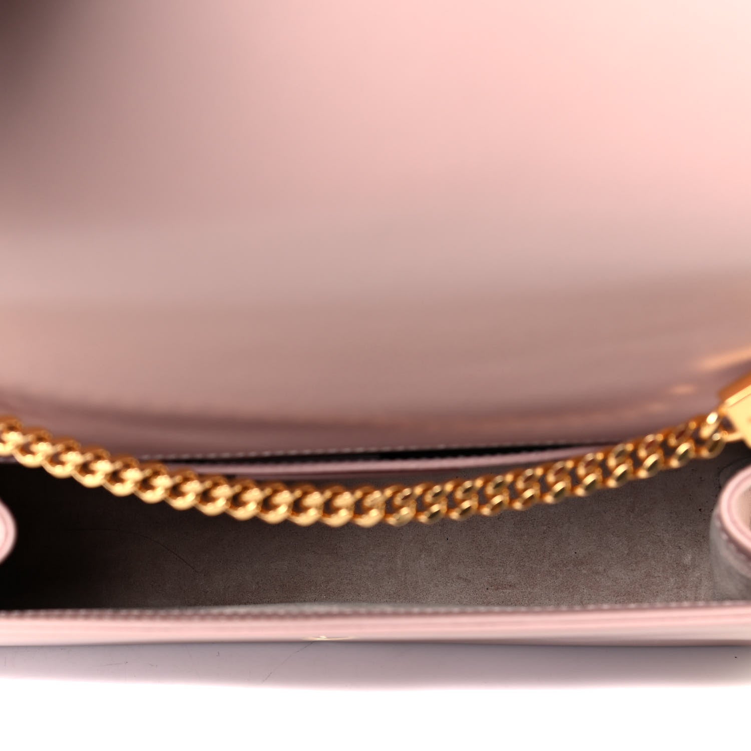 Saint Laurent Smooth Calfskin Medium Classic Monogram Kate Tassel Satchel Pink 4 of 6