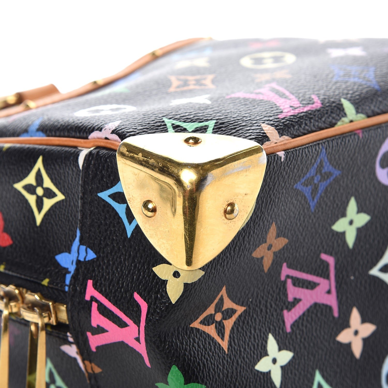Louis Vuitton Monogram Multicolor Trouville Black 12 of 13