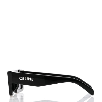 Celine Acetate Monochroms 02 Square Sunglasses CL40214U Black 3 of 7