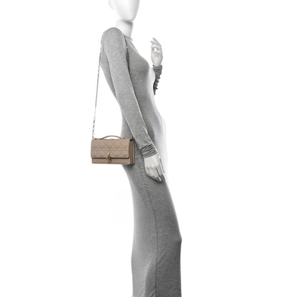 Christian Dior Lambskin Cannage Mini My Dior Bag Sand 2 of 12