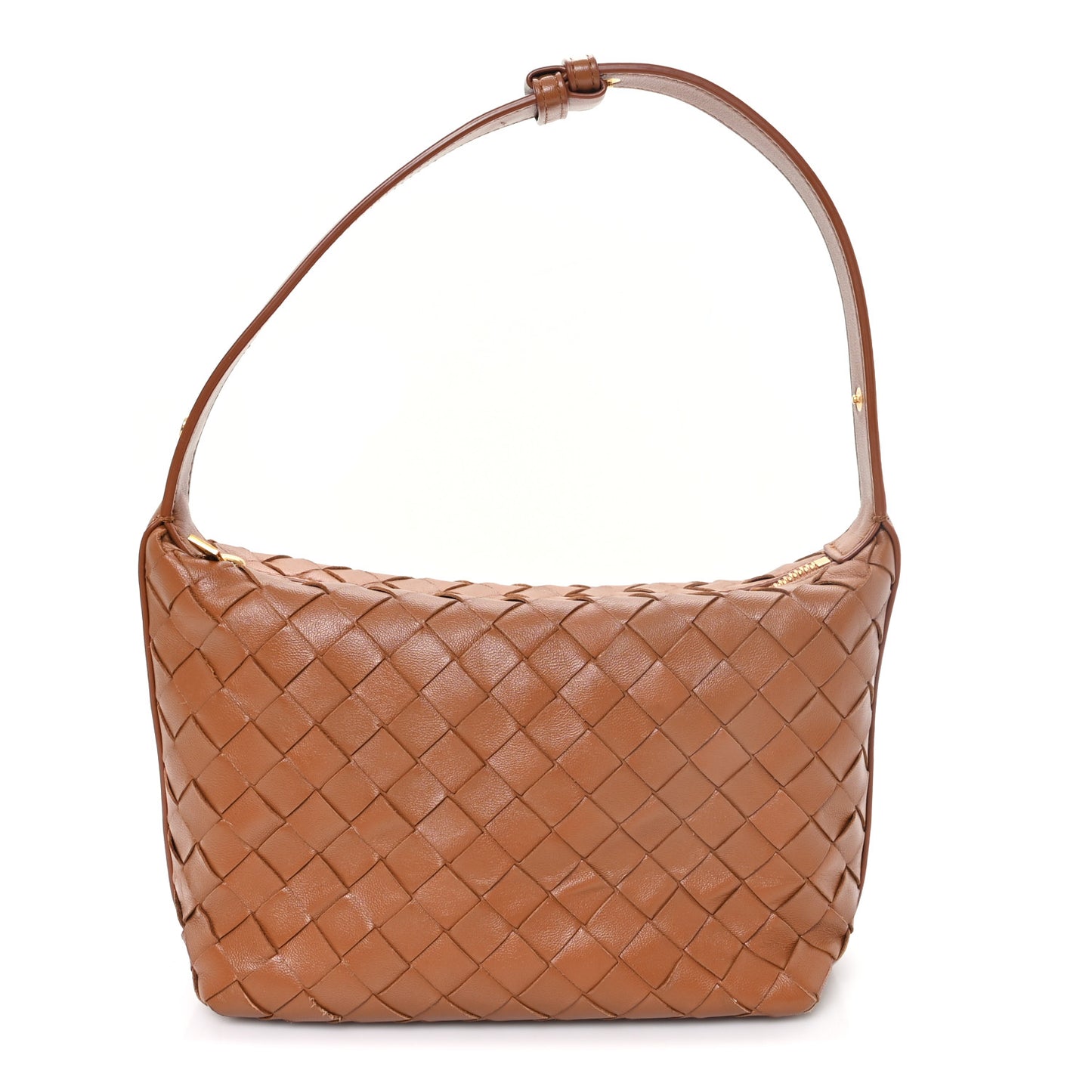 Nappa Intrecciato Mini Wallace Wood