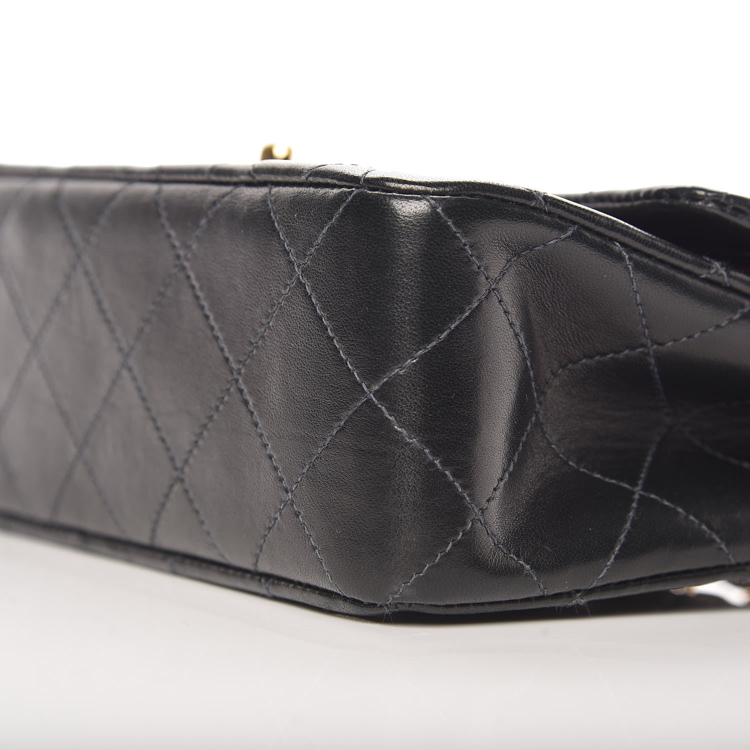 Chanel Lambskin Quilted Small Double Flap Black 6 of 11