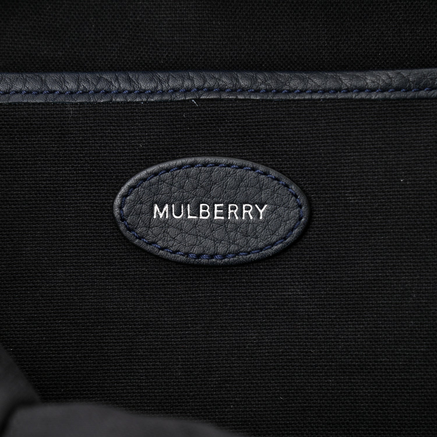 Mulberry Nylon Calfskin Backpack Black 6 of 9