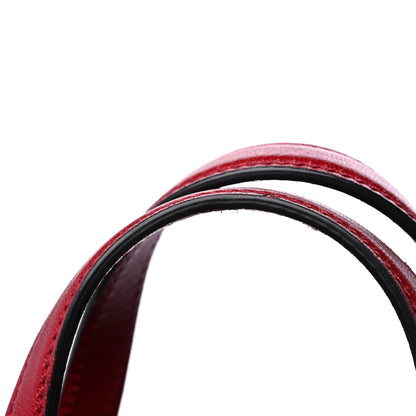 Gucci New Sakai Calfskin Lux Medium Horsebit 1955 Tote Bag New Cherry Red 17 of 17