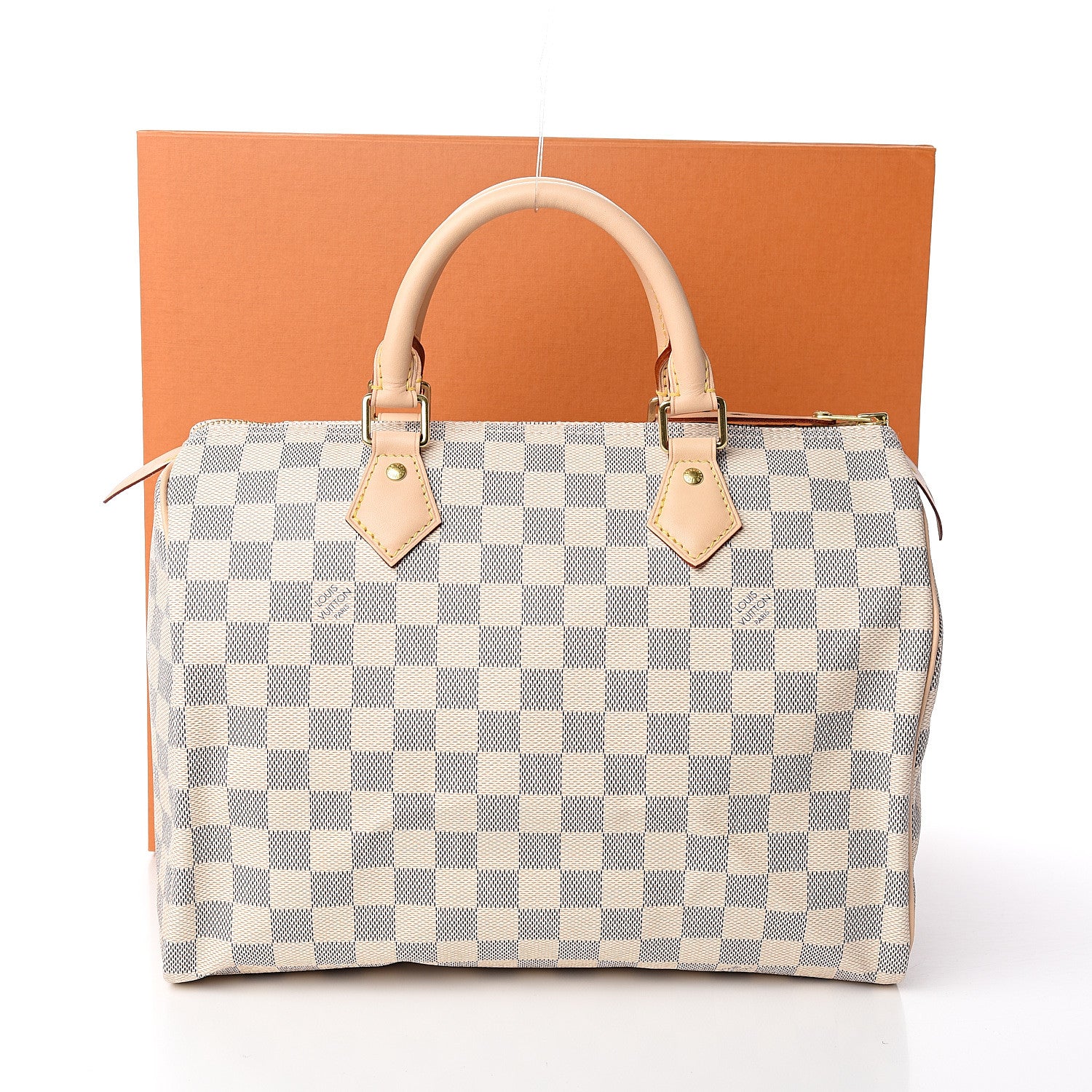 Louis Vuitton Damier Azur Speedy 30 10 of 10