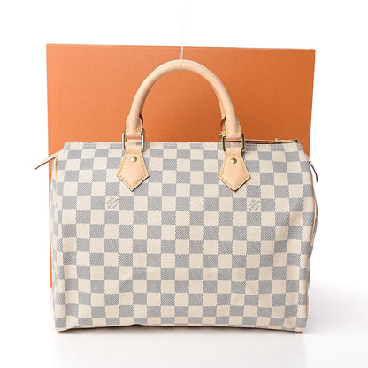 Louis Vuitton Damier Azur Speedy 30 10 of 10