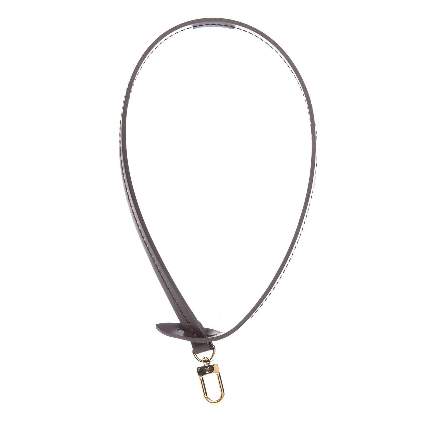 Calfskin Pochette Accessories Strap Brown