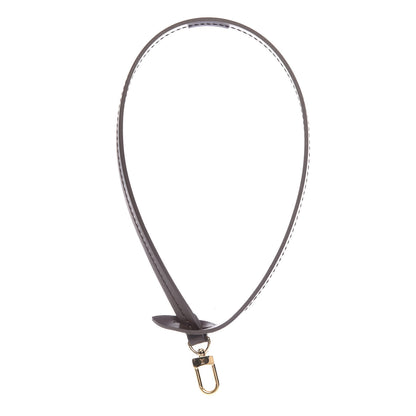 Louis Vuitton Calfskin Pochette Accessories Strap Brown 1 of 2