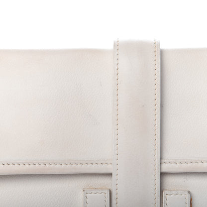 Hermes Evergrain Jige PM Clutch White 8 of 12