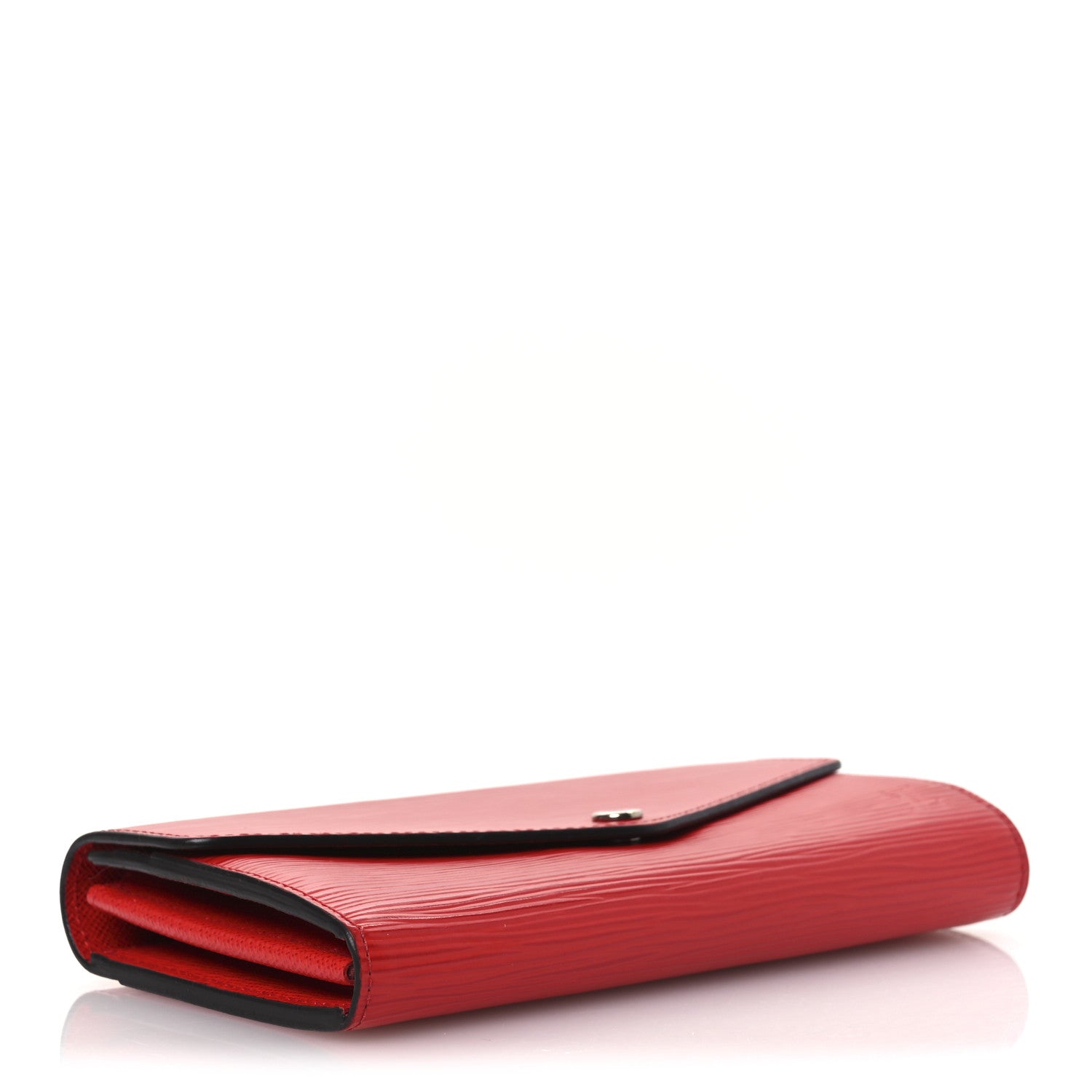 Louis Vuitton Epi Sarah Wallet NM Coquelicot 4 of 8